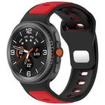 Dây đồng hồ silicone hai màu xDfind, dành cho Samsung Galaxy Watch8 / Watch8 Classic
