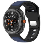 Dây đồng hồ silicone hai màu xDfind, dành cho Samsung Galaxy Watch8 / Watch8 Classic