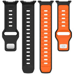 Dây đồng hồ silicone hai màu xDfind, dành cho Samsung Galaxy Watch8 / Watch8 Classic