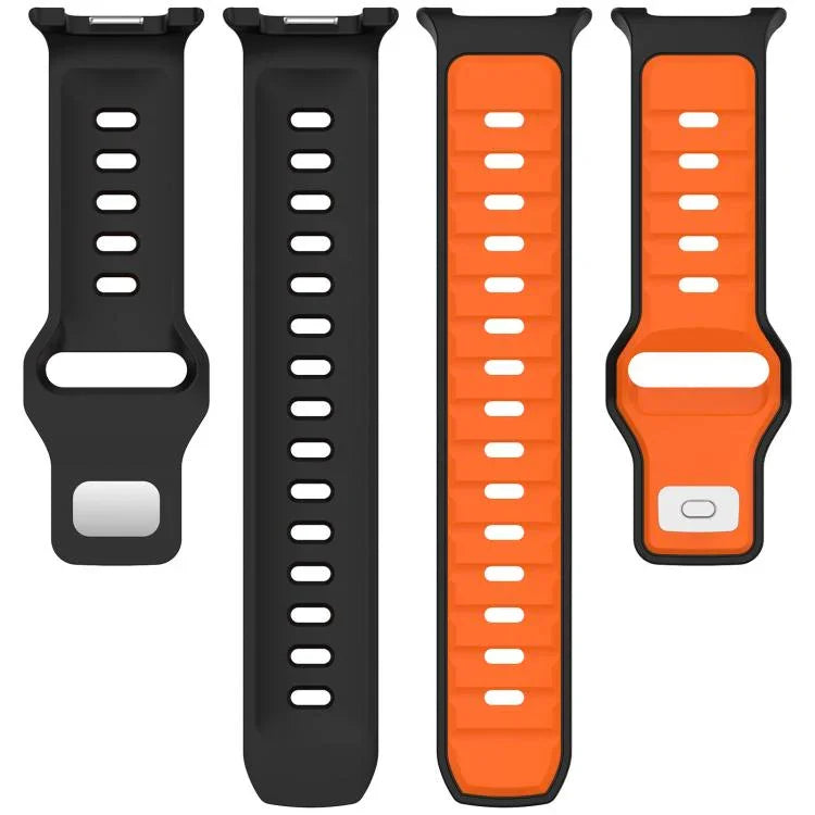 Dây đồng hồ silicone hai màu xDfind, dành cho Samsung Galaxy Watch8 / Watch8 Classic