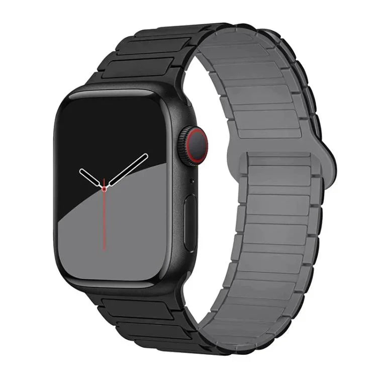 Dây đồng hồ silicone ba hạt từ tính xDfind, Dành cho Apple Watch 42 / 44 / 45 / 46 / 49mm, Dành cho Apple Watch 38 / 40 / 41 / S10 42mm