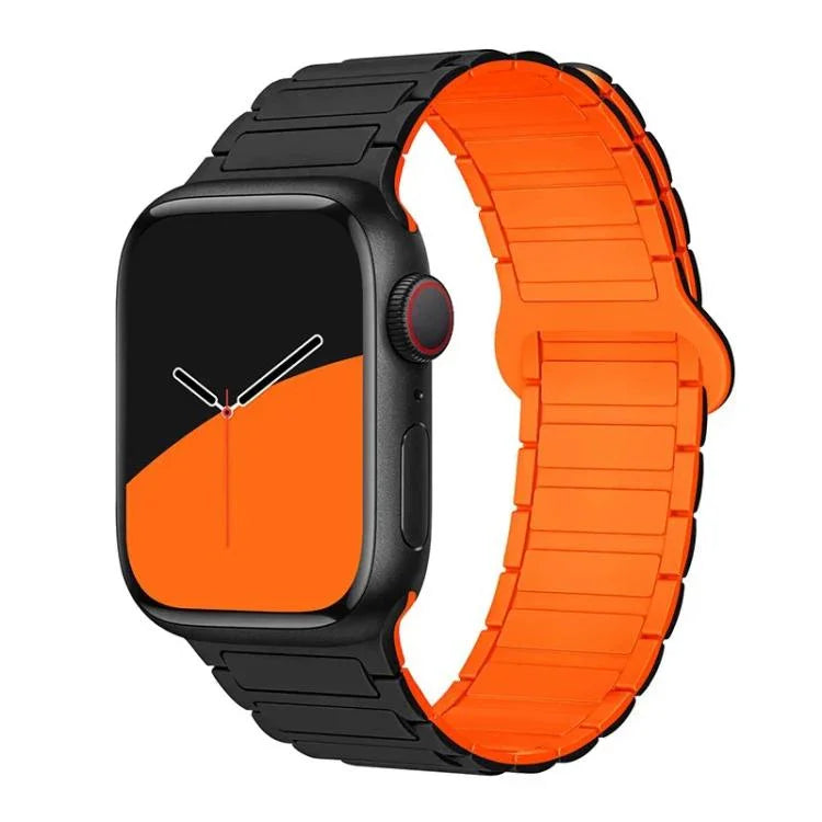 Dây đồng hồ silicone ba hạt từ tính xDfind, Dành cho Apple Watch 42 / 44 / 45 / 46 / 49mm, Dành cho Apple Watch 38 / 40 / 41 / S10 42mm