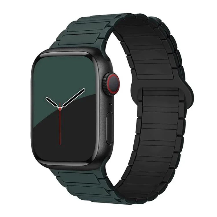 Dây đồng hồ silicone ba hạt từ tính xDfind, Dành cho Apple Watch 42 / 44 / 45 / 46 / 49mm, Dành cho Apple Watch 38 / 40 / 41 / S10 42mm