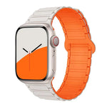 Dây đồng hồ silicone ba hạt từ tính xDfind, Dành cho Apple Watch 42 / 44 / 45 / 46 / 49mm, Dành cho Apple Watch 38 / 40 / 41 / S10 42mm