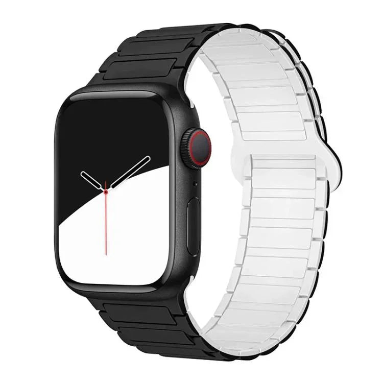 Dây đồng hồ silicone ba hạt từ tính xDfind, Dành cho Apple Watch 42 / 44 / 45 / 46 / 49mm, Dành cho Apple Watch 38 / 40 / 41 / S10 42mm