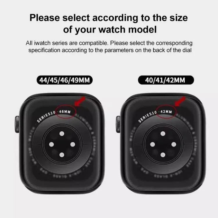 Dây đồng hồ silicone ba hạt từ tính xDfind, Dành cho Apple Watch 42 / 44 / 45 / 46 / 49mm, Dành cho Apple Watch 38 / 40 / 41 / S10 42mm