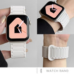 Dây đồng hồ silicone ba hạt từ tính xDfind, Dành cho Apple Watch 42 / 44 / 45 / 46 / 49mm, Dành cho Apple Watch 38 / 40 / 41 / S10 42mm