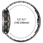 Butterfly Buckle Titanium Alloy Watch Band, For Samsung Galaxy Watch8 / Watch8 Classic