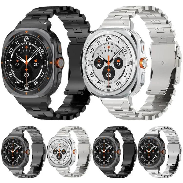 Dây đồng hồ hợp kim titan khóa an toàn hình bướm, Dành cho Samsung Galaxy Watch8 / Watch8 Classic