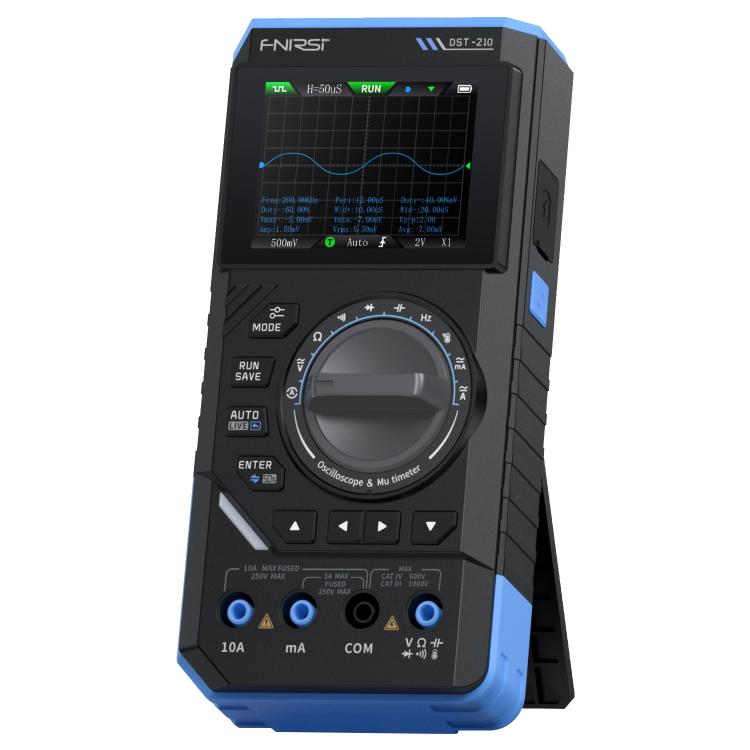 Đồng hồ vạn năng kỹ thuật số 3 trong 1 FNIRSI DST210, máy hiện sóng, DST210