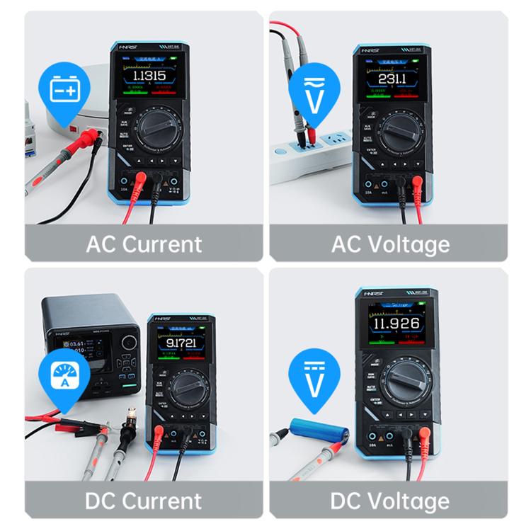 Đồng hồ vạn năng số Oscilloscope FNIRSI DST201 3 trong 1