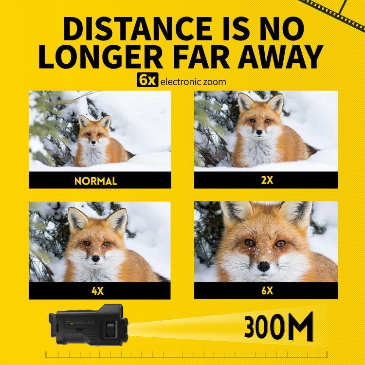 Thiết bị nhìn ban đêm hồng ngoại màu đầy đủ HD 4K nhỏ gọn FNIRSI NVS-20, NVS-20
