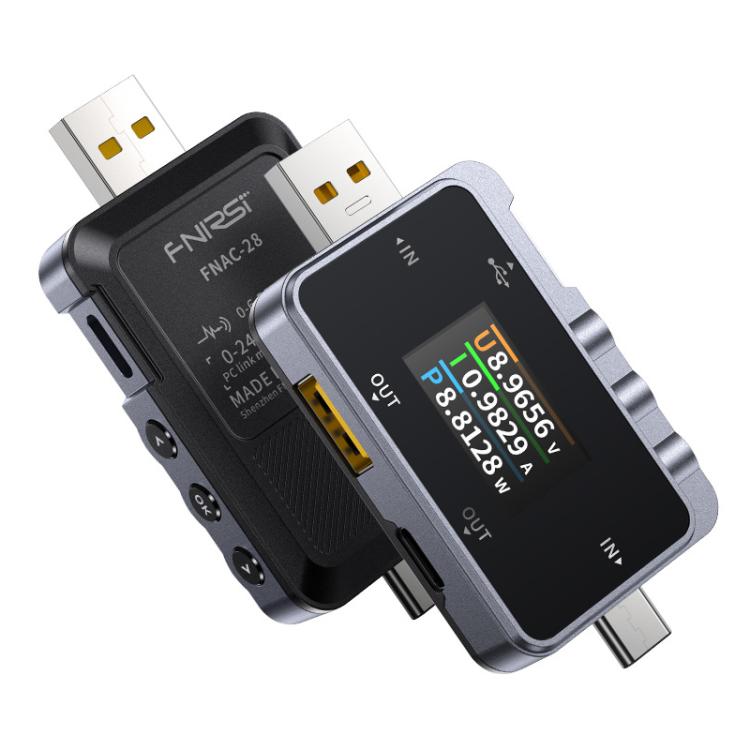 Máy kiểm tra dao động đa chức năng cấp chuyên nghiệp Type-C & USB Fnirsi FNAC-28, FNAC-28