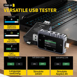 Máy kiểm tra dao động đa chức năng cấp chuyên nghiệp Type-C & USB Fnirsi FNAC-28, FNAC-28