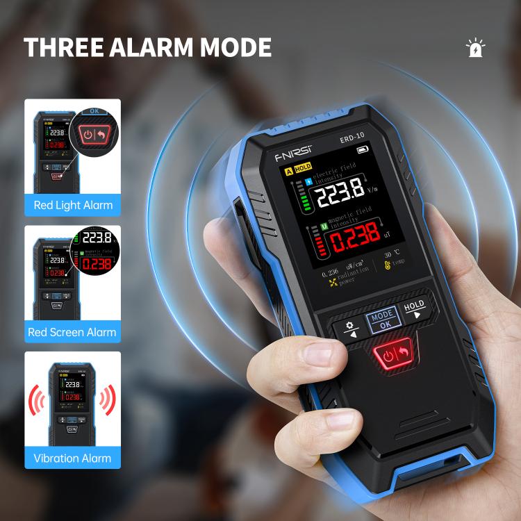 Máy dò bức xạ điện từ 3 trong 1 FNIRSI ERD-10, FNIRSI ERD-10