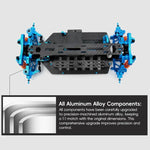 Khung xe điều khiển từ xa bằng hợp kim nhôm và sợi carbon PMM Racing TT02 1:10