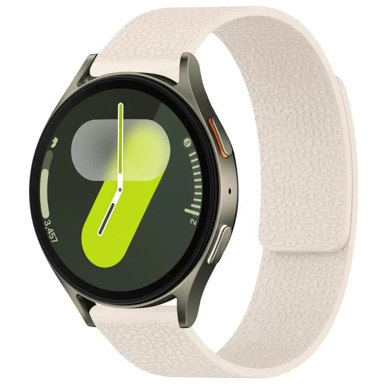 Dây đồng hồ silicone khóa nam châm họa tiết vân vải xDfind, Dành cho Samsung Galaxy Watch Ultra/Ultra 2025, Dành cho Samsung Galaxy Watch8 / 8 Classic, Dành cho Samsung Galaxy Watch 7 / 6 / 5 / FE, Dành cho Samsung Galaxy Fit3 SM-R390