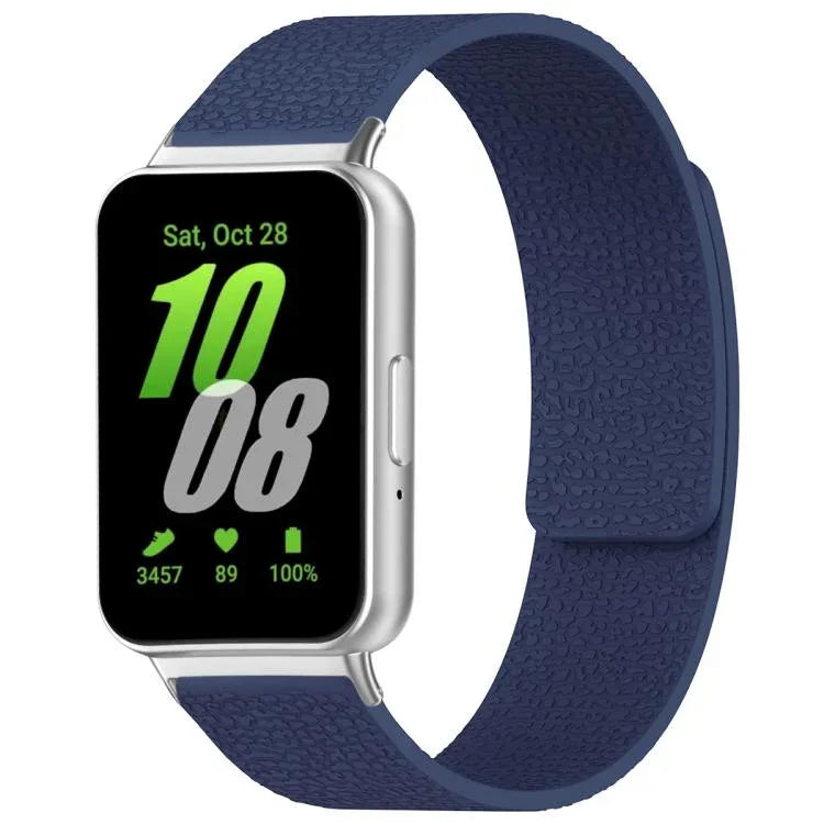Dây đồng hồ silicone khóa nam châm họa tiết vân vải xDfind, Dành cho Samsung Galaxy Watch Ultra/Ultra 2025, Dành cho Samsung Galaxy Watch8 / 8 Classic, Dành cho Samsung Galaxy Watch 7 / 6 / 5 / FE, Dành cho Samsung Galaxy Fit3 SM-R390