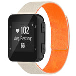 xDfind Litchi Texture Magnetic Silicone Watch Band, For Garmin Forerunner 35/30/35J 20mm