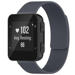 xDfind Litchi Texture Magnetic Silicone Watch Band, For Garmin Forerunner 35/30/35J 20mm