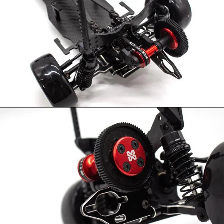 Khung xe điều khiển từ xa drift dẫn động cầu sau AWD PMM Racing D5S 1:10