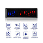 Bộ hẹn giờ tập thể dục đa chức năng KYX--0015 1.5 inch 6 chữ số, cắm điện AU, US, EU, UK