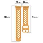 Dây đồng hồ silicone thoáng khí màu trơn khóa nhiều màu xDfind, Dành cho Samsung Galaxy Fit3