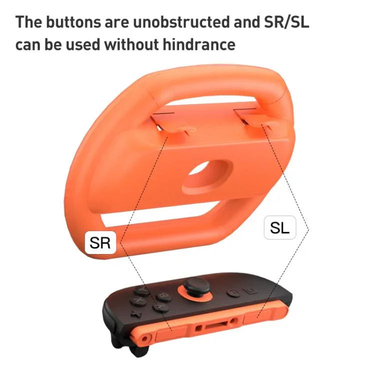 Bộ 4 bánh lái đơn giản iPlay HBS-2813-C cho Nintendo Switch 2 Joy-Con