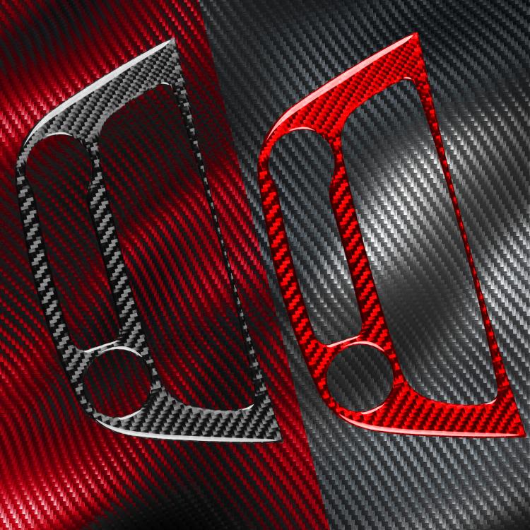 Carbon Fiber Car Air Conditioner Panel B Decorative Sticker for Renault Fluence 2009-2017 / Megane 2008-2016, Left and Right Driver, Air Conditioner Panel B