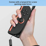 Bộ tay cầm trái phải iPlay HBS-2839 cho Nintendo Switch 2 Joy-Con, 1 cặp vợt tennis