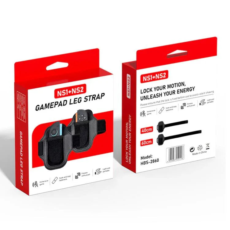 For Nintendo Switch 2 Joy-Con 2pcs iPlay HBS-2860 Handle Adjustable Sports Leg Strap