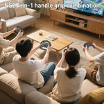 Bộ kết hợp tay cầm 4 trong 1 iPlay HBS-2870 cho Nintendo Switch 2