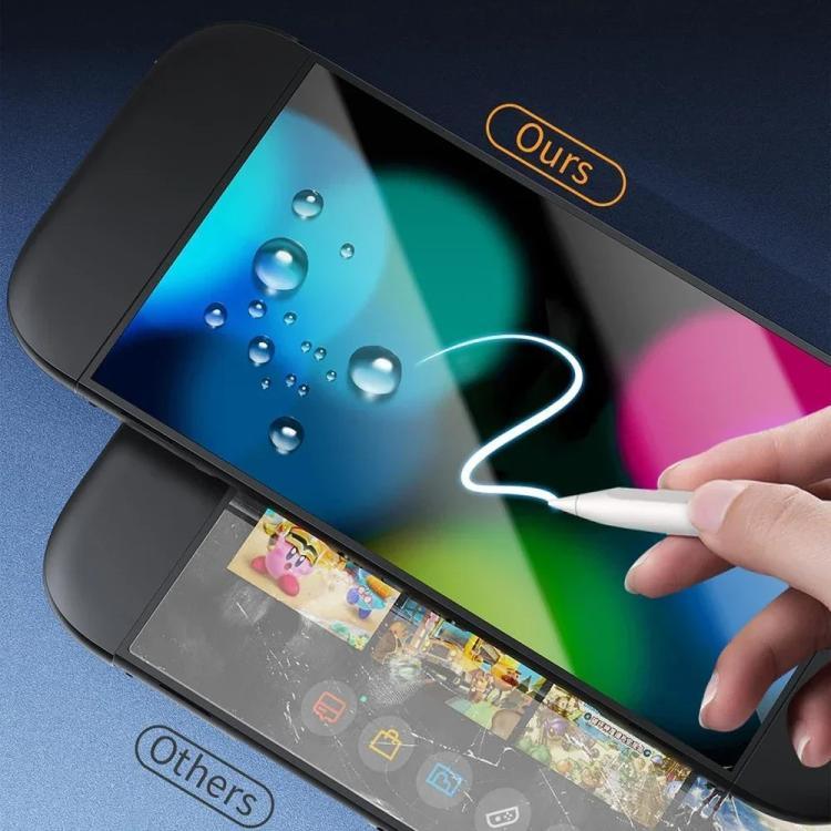 Miếng dán kính cường lực cong HD không bụi cho Nintendo Switch 2, Nintendo Switch OLED, Nintendo Switch