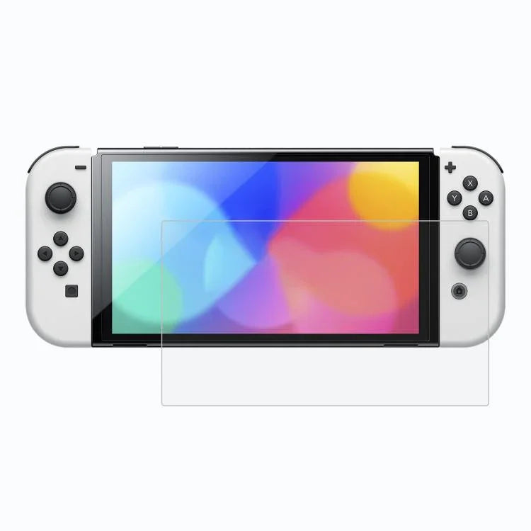 Miếng dán kính cường lực cong HD không bụi cho Nintendo Switch 2, Nintendo Switch OLED, Nintendo Switch