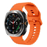 Dây đồng hồ silicone xDfind Wave Stitching, Dành cho Samsung Galaxy Watch Ultra 47mm / Ultra 2025