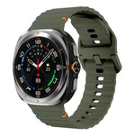 Dây đồng hồ silicone xDfind Wave Stitching, Dành cho Samsung Galaxy Watch Ultra 47mm / Ultra 2025