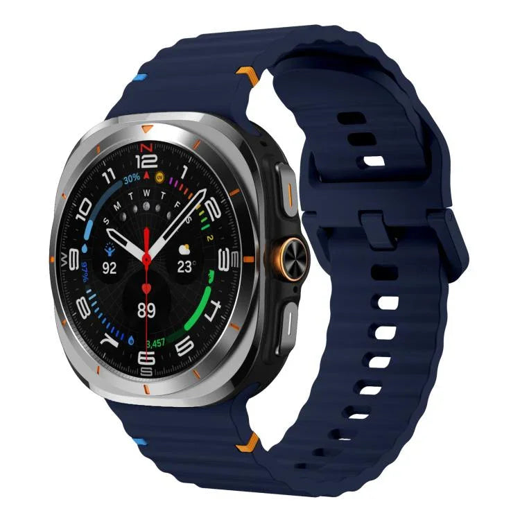 Dây đồng hồ silicone xDfind Wave Stitching, Dành cho Samsung Galaxy Watch Ultra 47mm / Ultra 2025