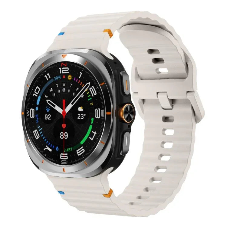 Dây đồng hồ silicone xDfind Wave Stitching, Dành cho Samsung Galaxy Watch Ultra 47mm / Ultra 2025