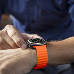 Dây đồng hồ silicone xDfind Wave Stitching, Dành cho Samsung Galaxy Watch Ultra 47mm / Ultra 2025