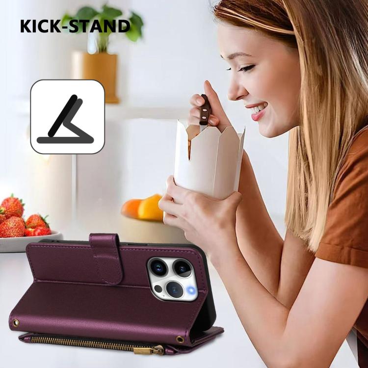 Ví da ốp lưng điện thoại Butterfly Love Flower nhiều thẻ có khóa kéo, dành cho iPhone 16 Pro, iPhone 16 Plus, iPhone 16, iPhone 15 Pro Max, iPhone 15 Pro, iPhone 15 Plus