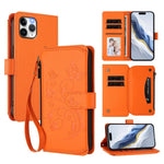 Ví da khóa kéo đa thẻ hoa tình yêu bướm, dành cho iPhone 11 Pro Max, dành cho iPhone 11, dành cho iPhone 11 Pro, dành cho iPhone X / XS, dành cho iPhone XR, dành cho iPhone XS Max