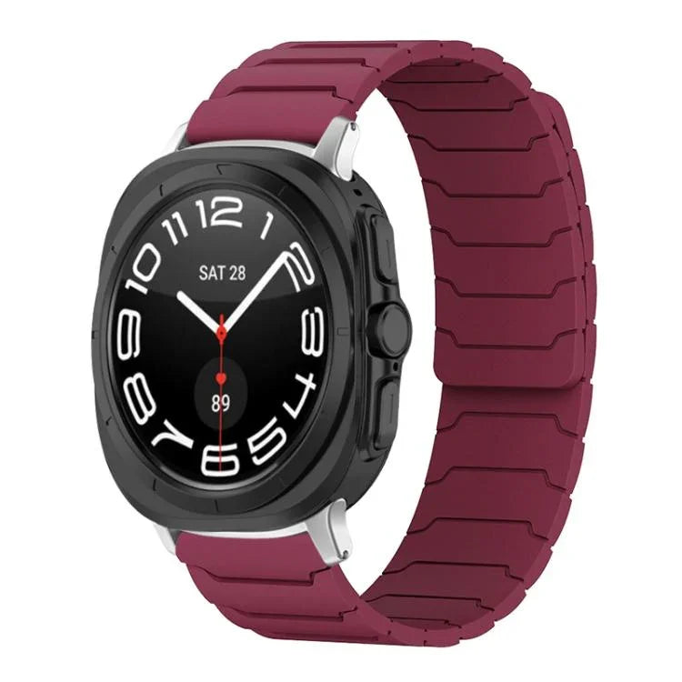 Dây đồng hồ silicone từ tính xDfind, Dành cho Samsung Galaxy Watch Ultra / Ultra 2025, Dành cho Samsung Galaxy Watch8 / 8 Classic, Dành cho Samsung Galaxy Watch 7 / 6 / 5 / FE