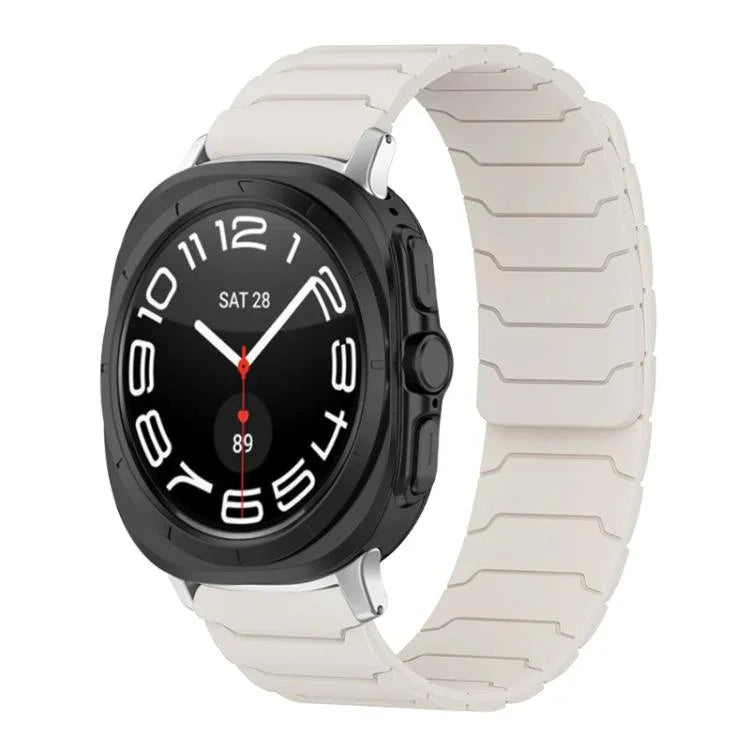 Dây đồng hồ silicone từ tính xDfind, Dành cho Samsung Galaxy Watch Ultra / Ultra 2025, Dành cho Samsung Galaxy Watch8 / 8 Classic, Dành cho Samsung Galaxy Watch 7 / 6 / 5 / FE