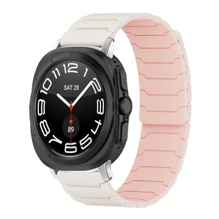Dây đồng hồ silicone từ tính xDfind, Dành cho Samsung Galaxy Watch Ultra / Ultra 2025, Dành cho Samsung Galaxy Watch8 / 8 Classic, Dành cho Samsung Galaxy Watch 7 / 6 / 5 / FE