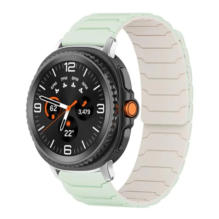 Dây đồng hồ silicone từ tính xDfind, Dành cho Samsung Galaxy Watch Ultra / Ultra 2025, Dành cho Samsung Galaxy Watch8 / 8 Classic, Dành cho Samsung Galaxy Watch 7 / 6 / 5 / FE