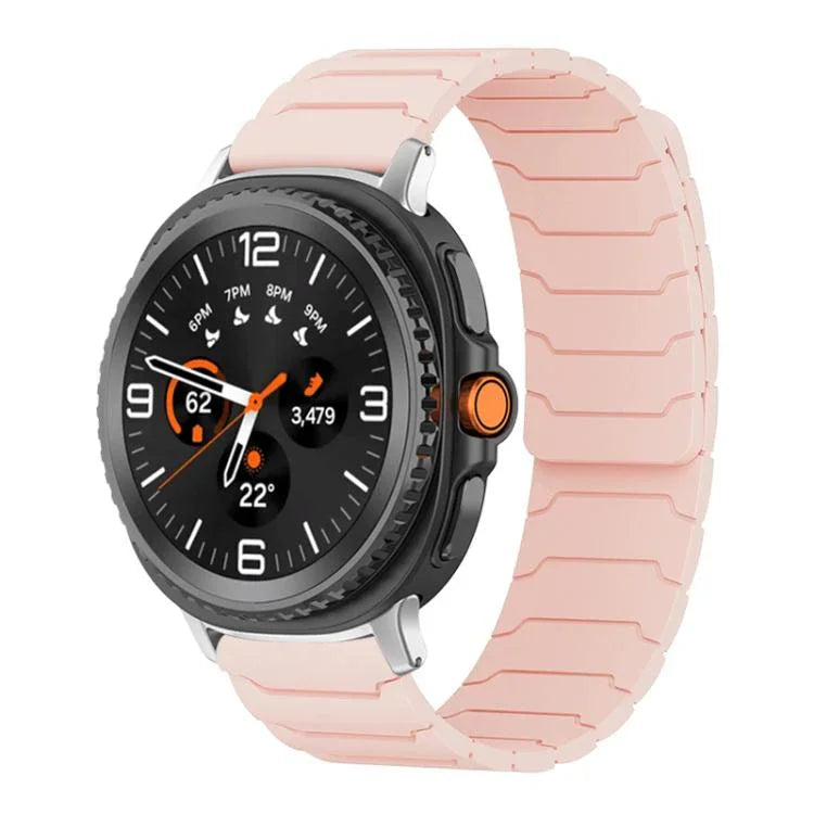 Dây đồng hồ silicone từ tính xDfind, Dành cho Samsung Galaxy Watch Ultra / Ultra 2025, Dành cho Samsung Galaxy Watch8 / 8 Classic, Dành cho Samsung Galaxy Watch 7 / 6 / 5 / FE