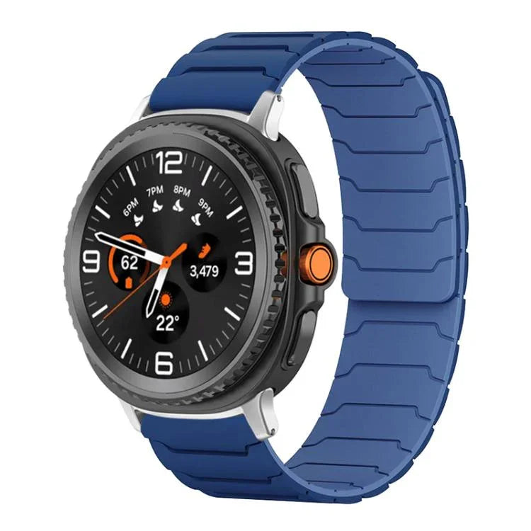 Dây đồng hồ silicone từ tính xDfind, Dành cho Samsung Galaxy Watch Ultra / Ultra 2025, Dành cho Samsung Galaxy Watch8 / 8 Classic, Dành cho Samsung Galaxy Watch 7 / 6 / 5 / FE