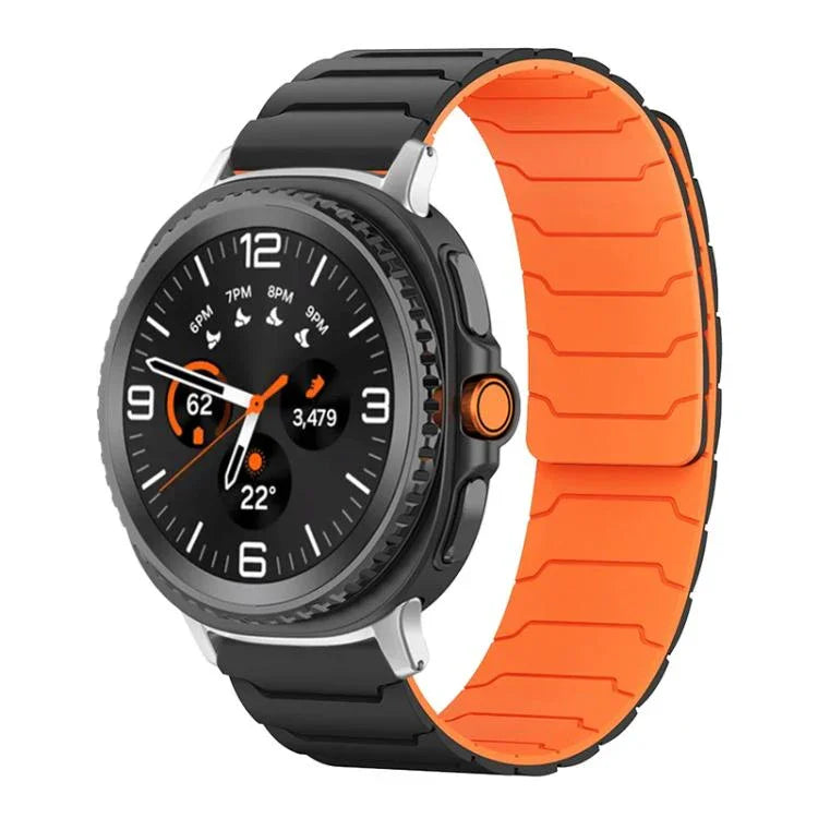 Dây đồng hồ silicone từ tính xDfind, Dành cho Samsung Galaxy Watch Ultra / Ultra 2025, Dành cho Samsung Galaxy Watch8 / 8 Classic, Dành cho Samsung Galaxy Watch 7 / 6 / 5 / FE