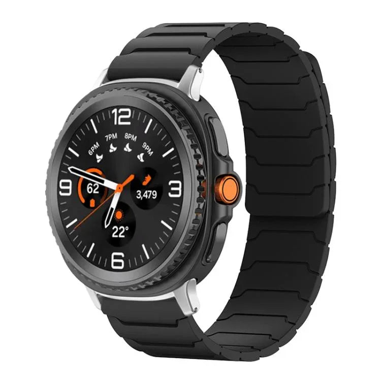 Dây đồng hồ silicone từ tính xDfind, Dành cho Samsung Galaxy Watch Ultra / Ultra 2025, Dành cho Samsung Galaxy Watch8 / 8 Classic, Dành cho Samsung Galaxy Watch 7 / 6 / 5 / FE