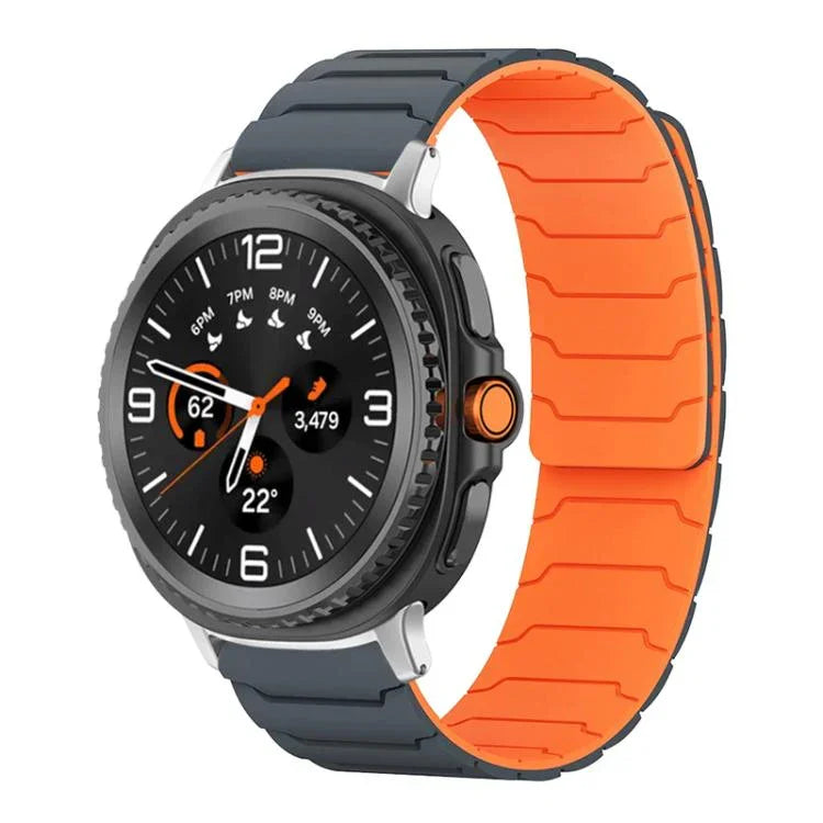 Dây đồng hồ silicone từ tính xDfind, Dành cho Samsung Galaxy Watch Ultra / Ultra 2025, Dành cho Samsung Galaxy Watch8 / 8 Classic, Dành cho Samsung Galaxy Watch 7 / 6 / 5 / FE